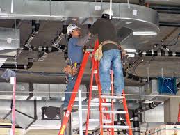installation of ductwork